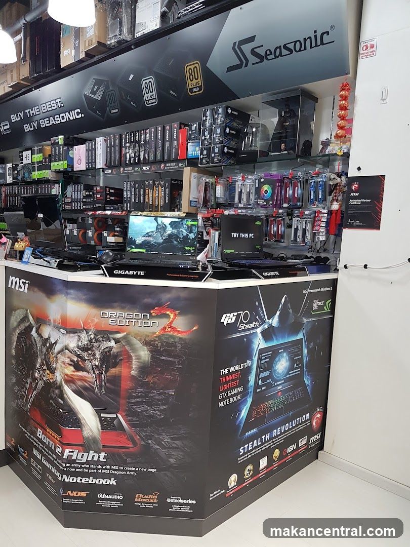 Computer Store Display