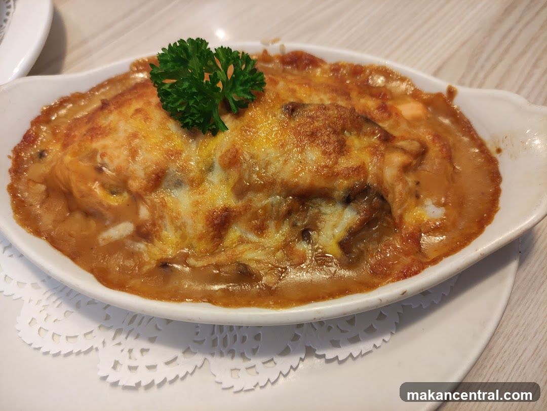 Baked Dish with Cheese