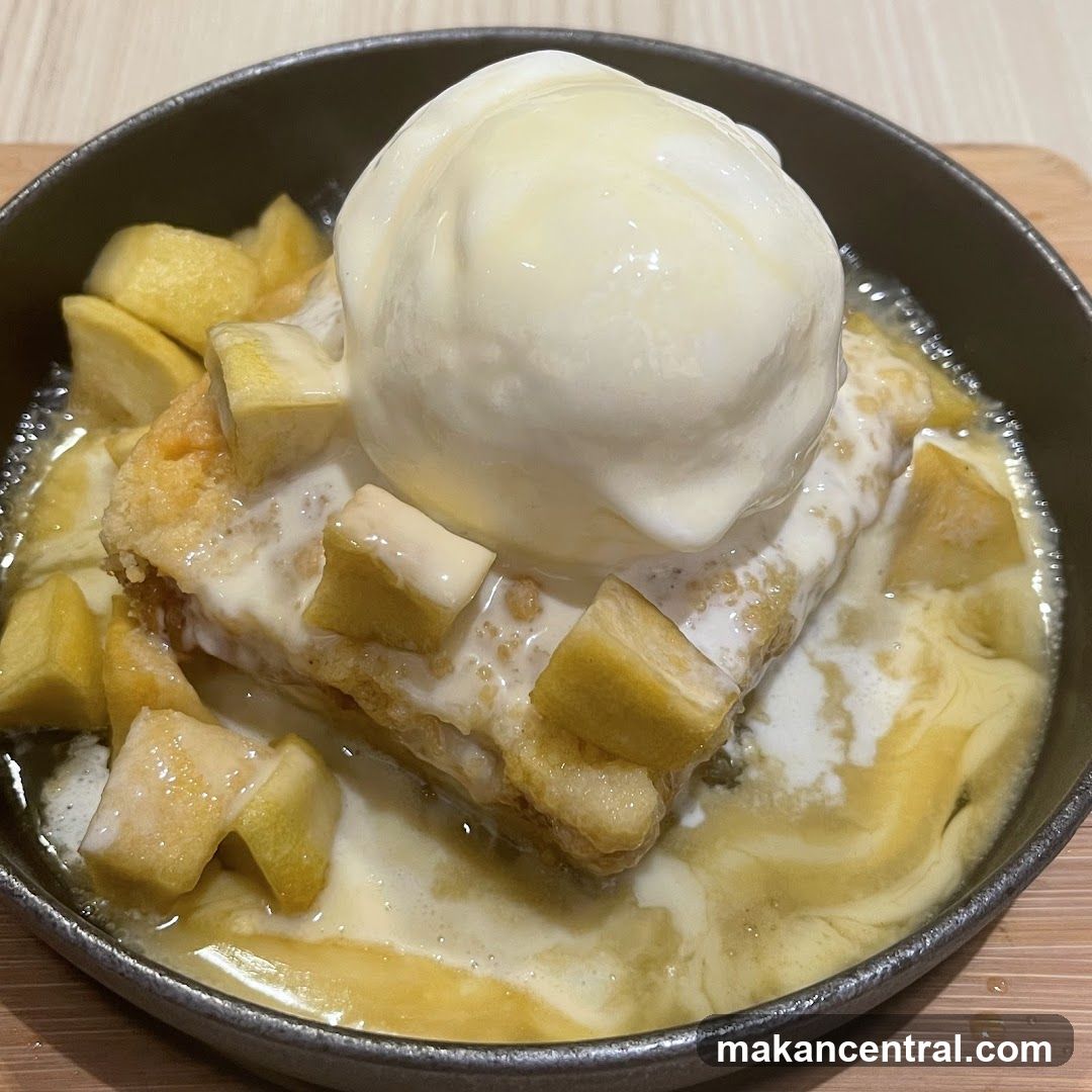 Dessert with Ice Cream