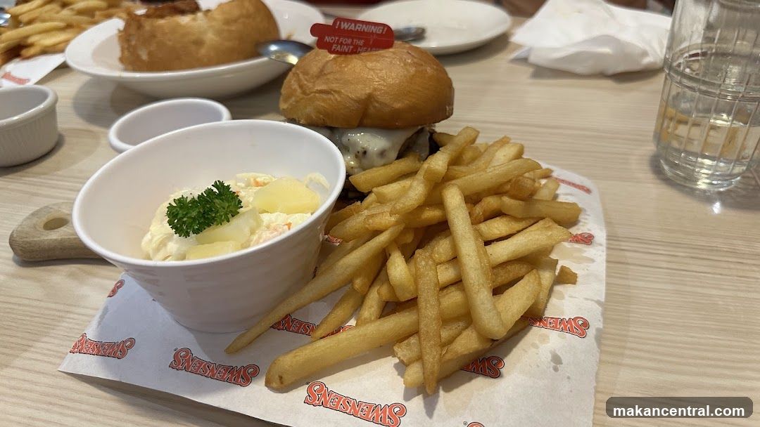 Burger and Fries