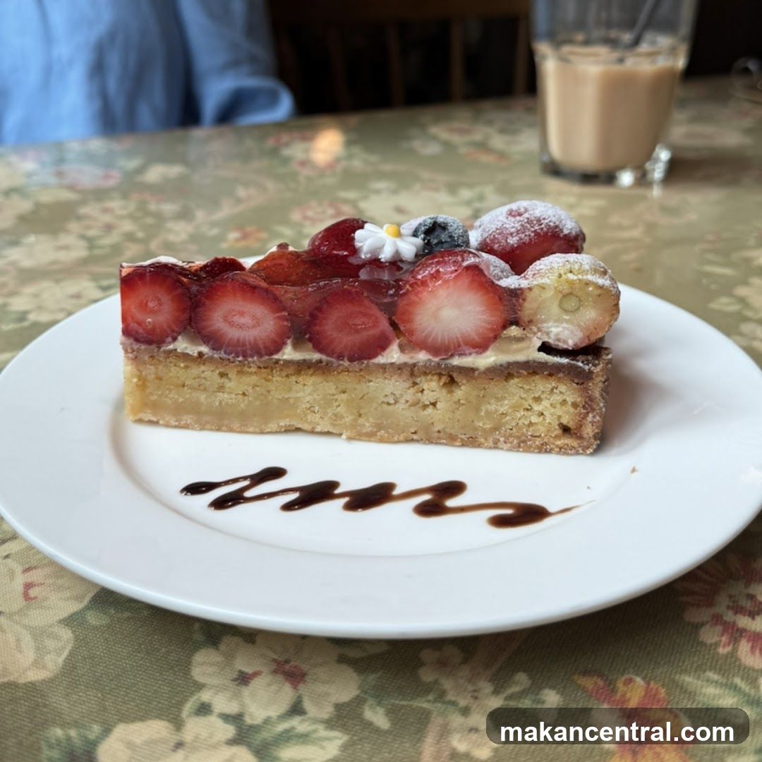 Strawberry Tart Slice