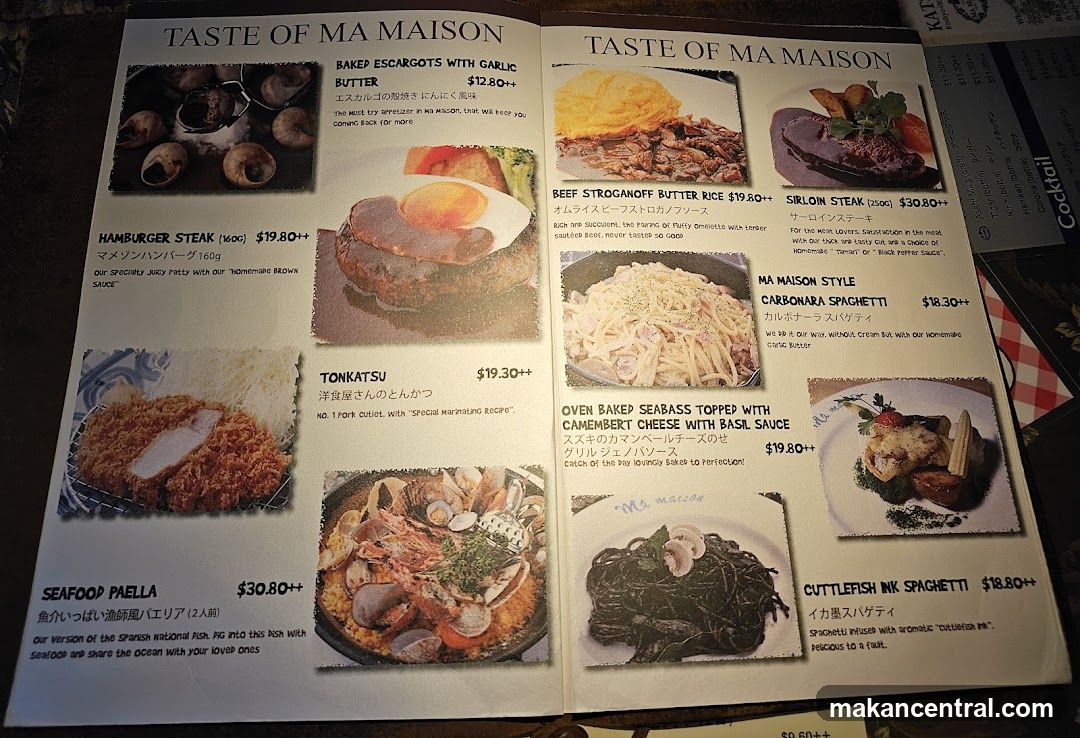 TASTE OF MA MAISON