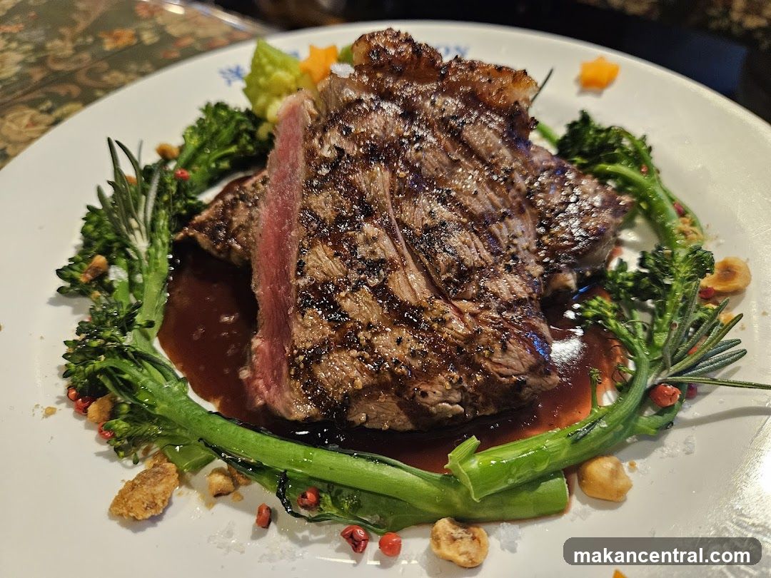 Steak with Broccolini