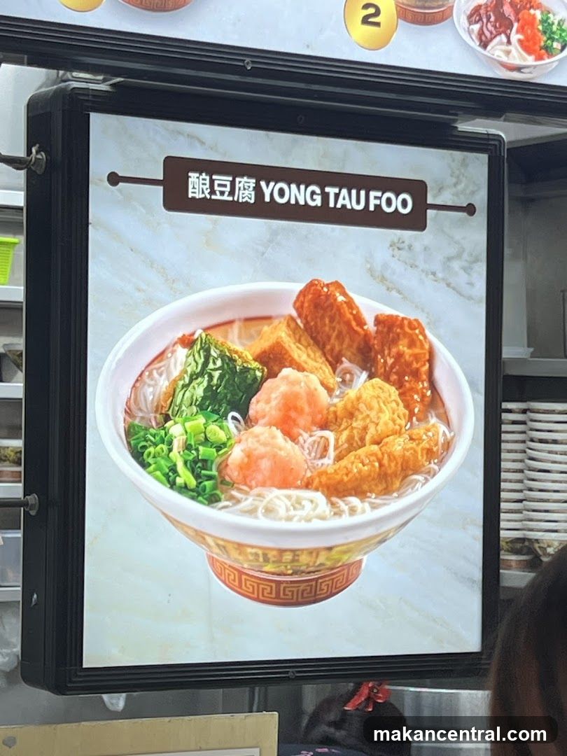 Yong Tau Foo Display