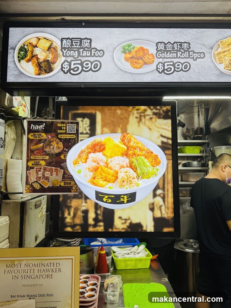 Hawker Stall Display