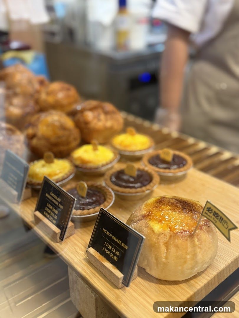 Pastries on Display