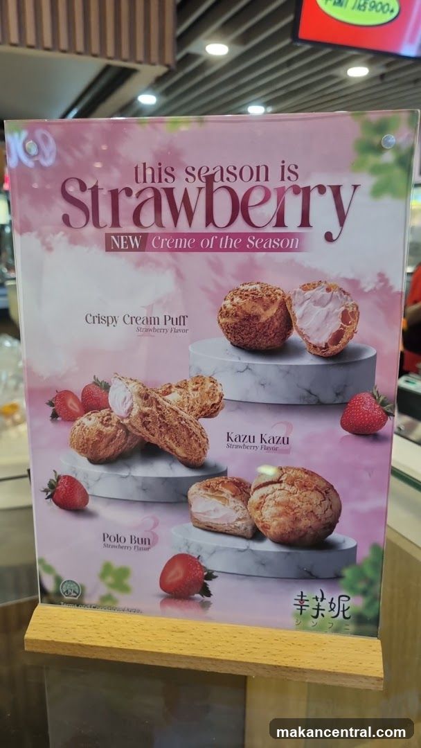 Strawberry Cream Puffs