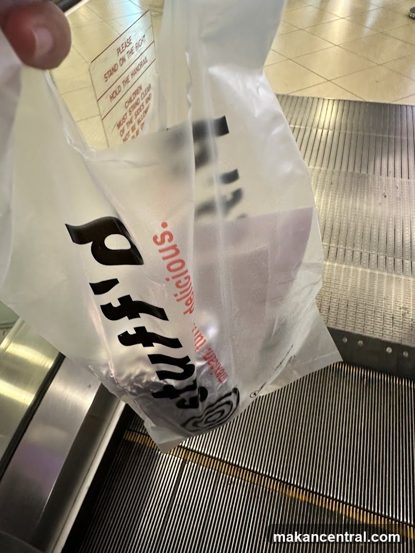 Bag on Escalator