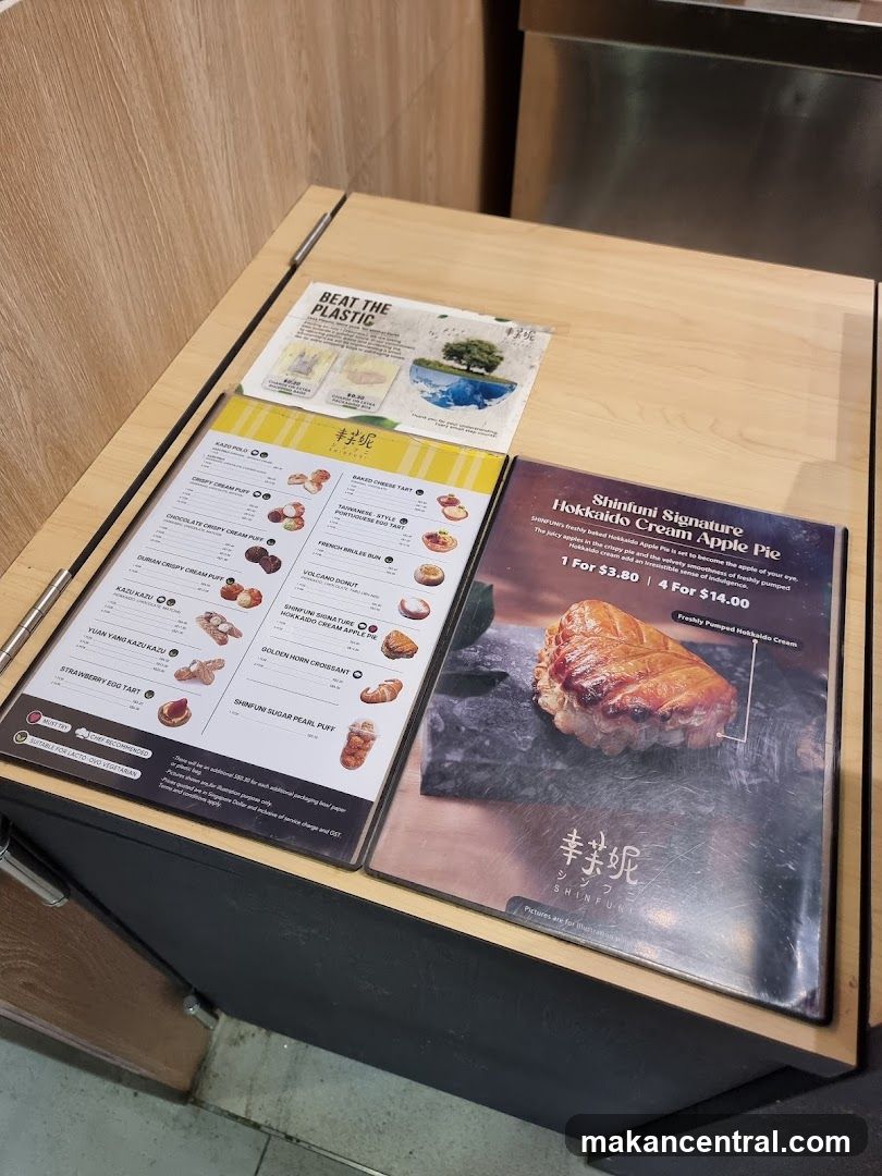 Shinfuni Menu