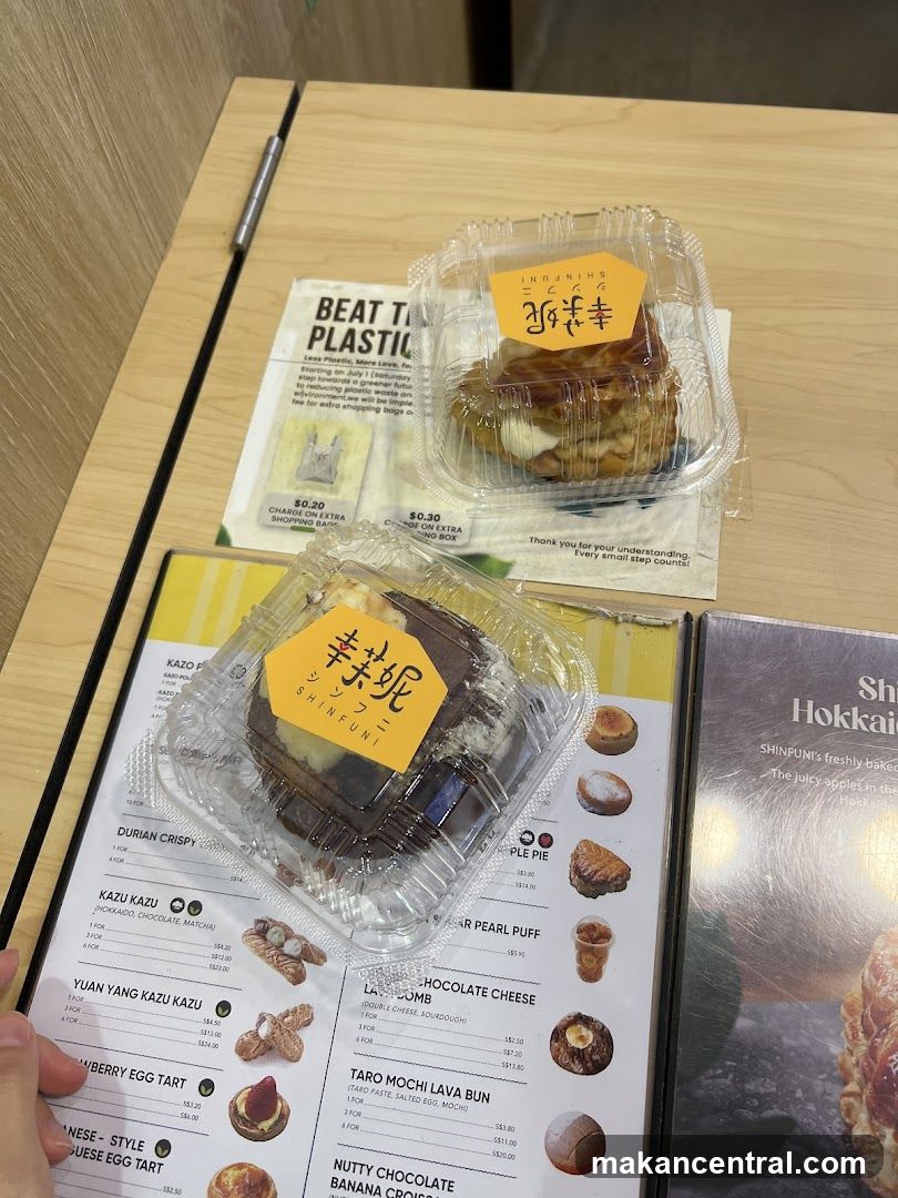 Pastries and Menu