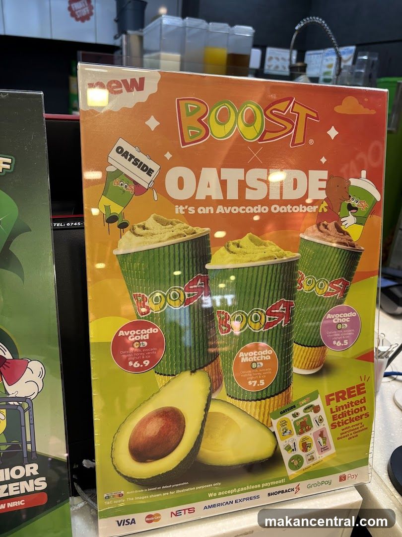 Boost Juice OATSIDE Promotion