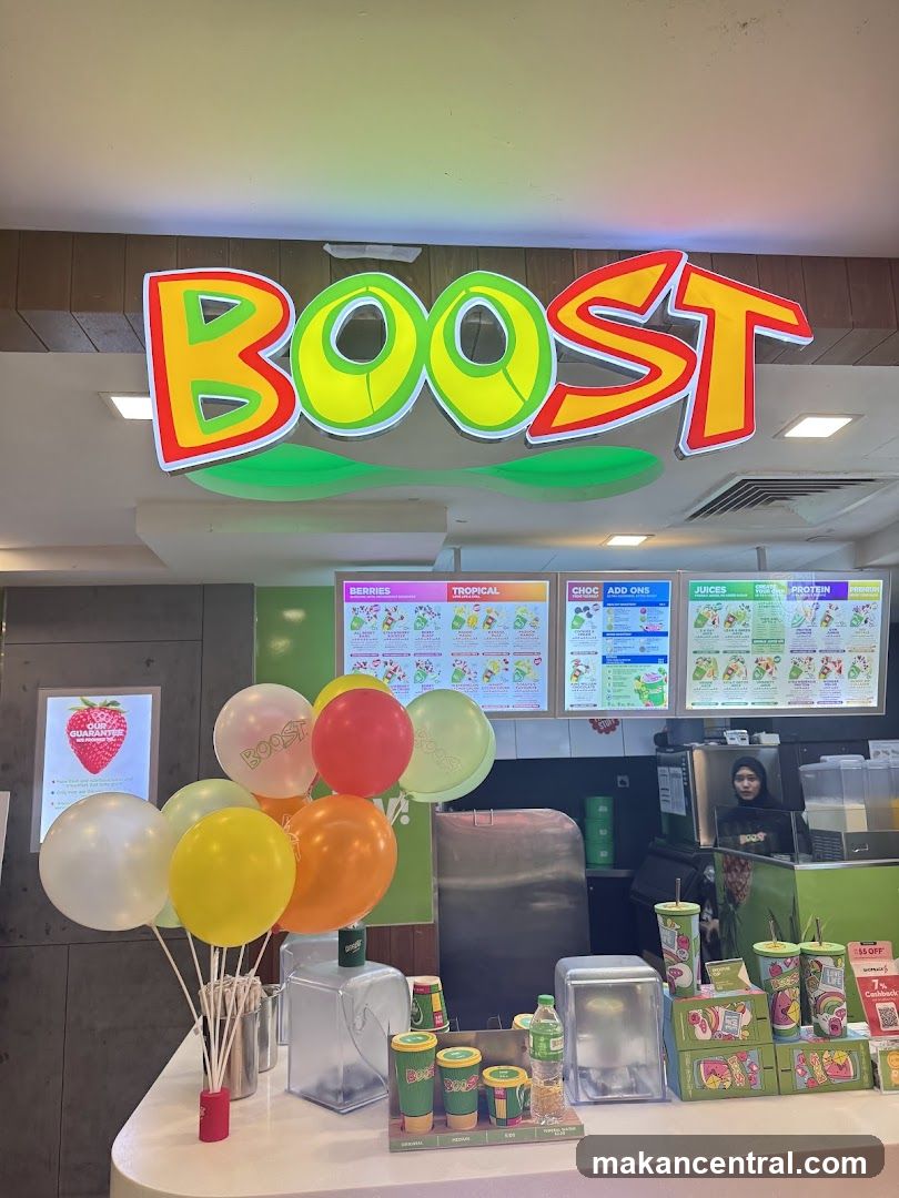Boost Juice Bar Counter