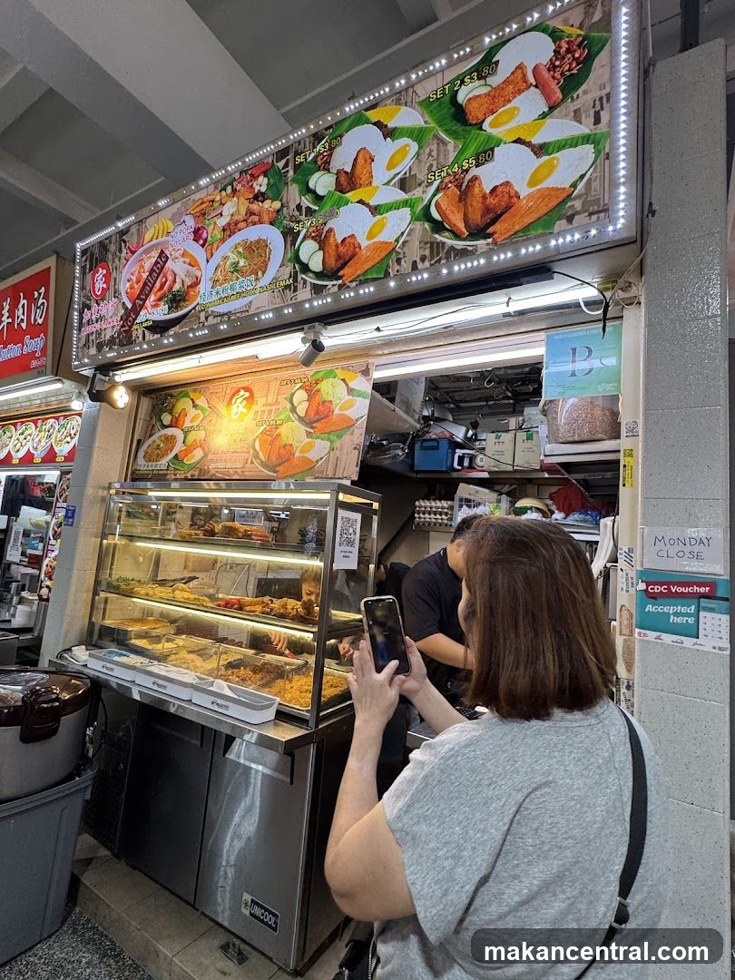 Food Stall Display