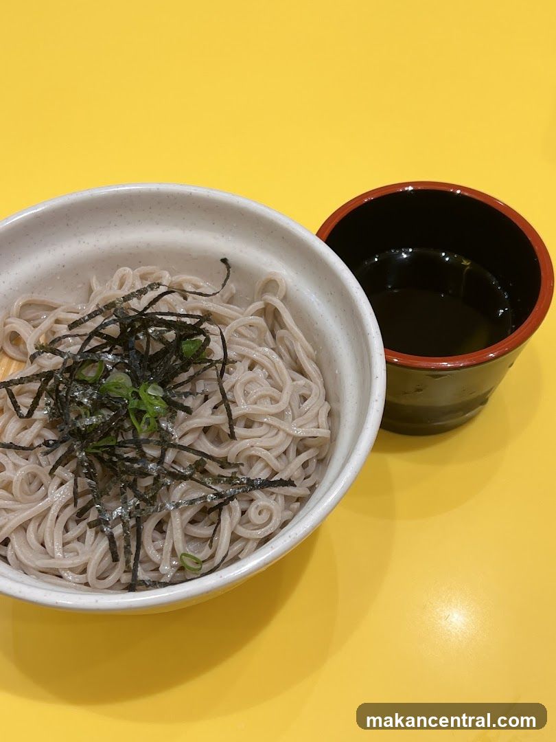Soba Noodles with Broth