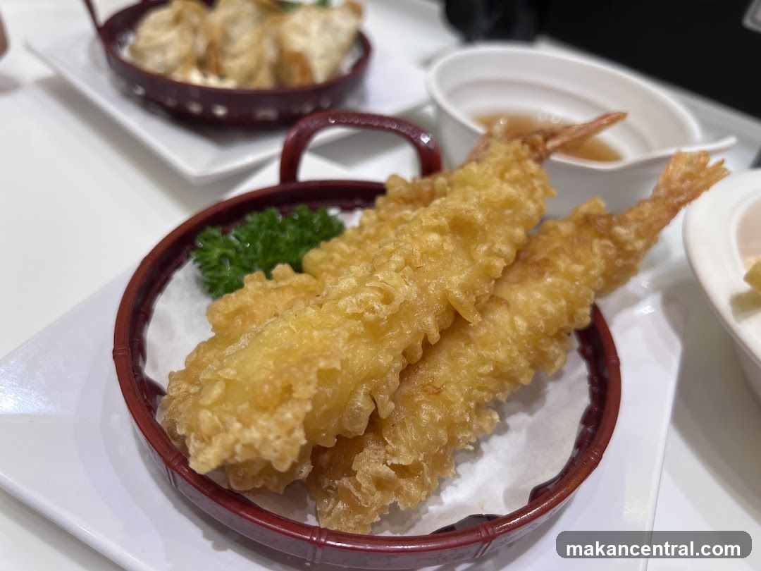 Tempura Shrimp and Gyoza