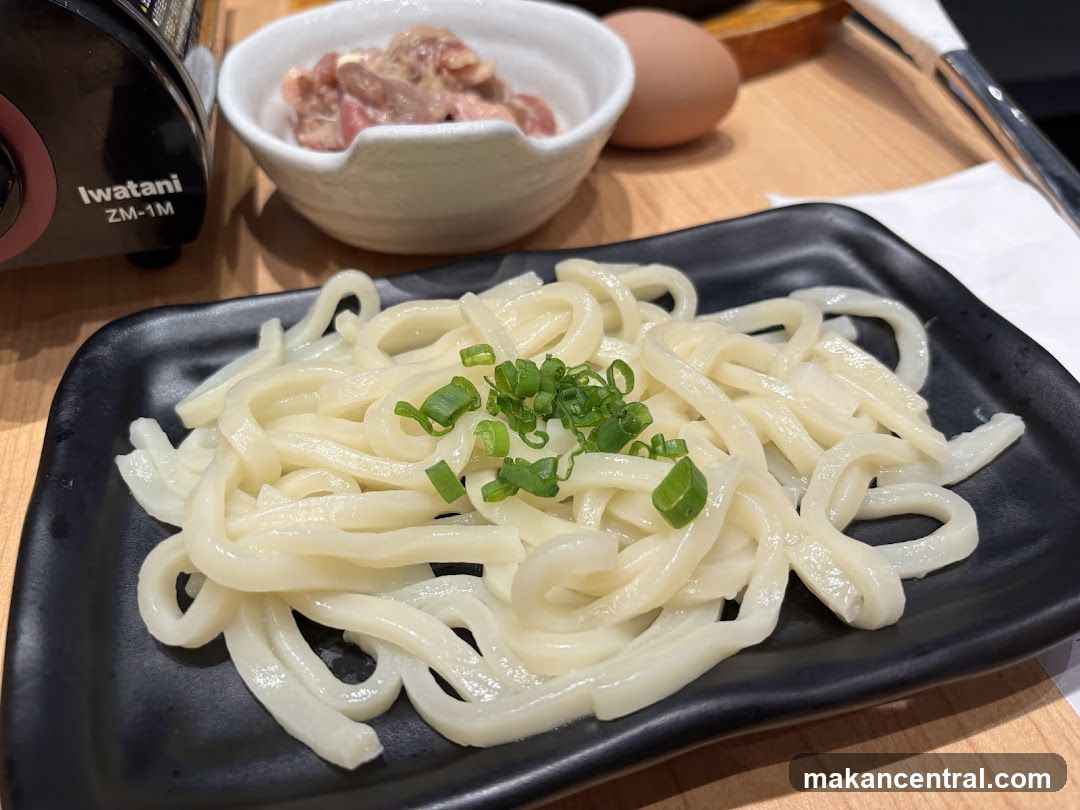 Udon Noodles with Toppings