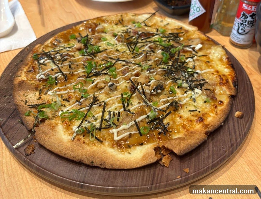 Japanese-inspired Pizza
