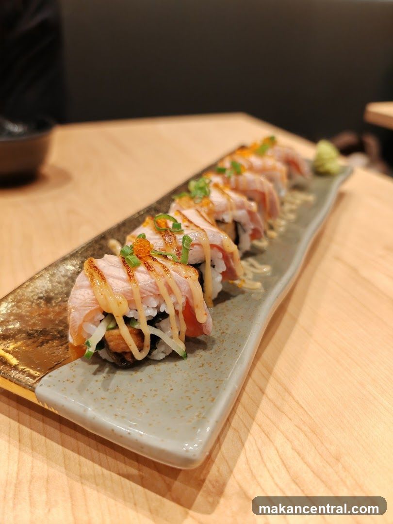 Salmon Sushi Rolls