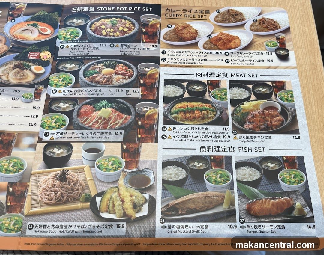 Japanese Set Meals