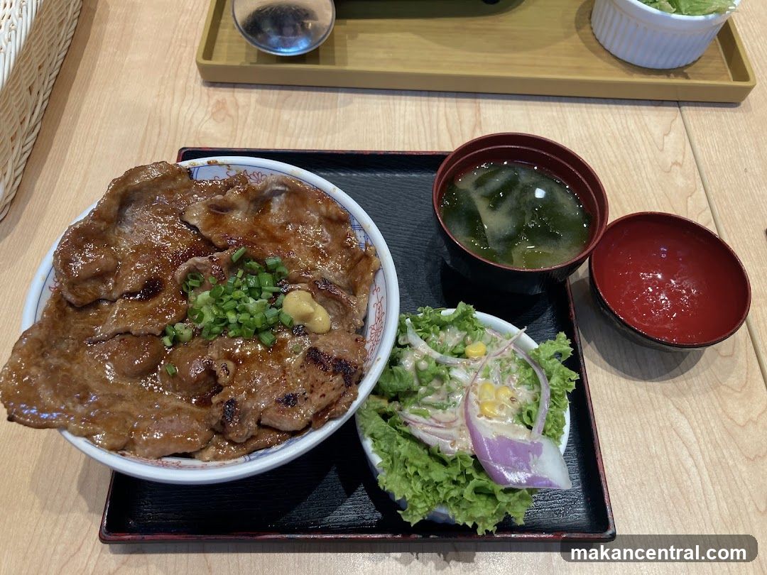 Pork Donburi Set