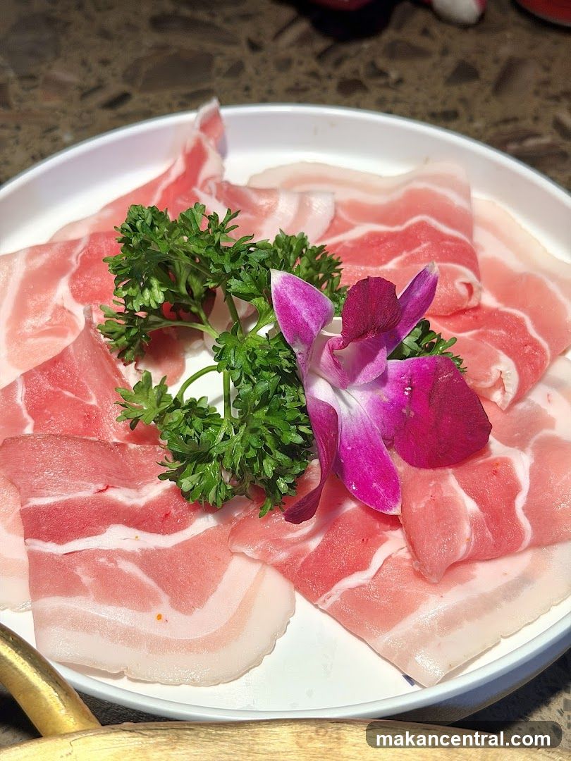 Thinly Sliced Pork Belly