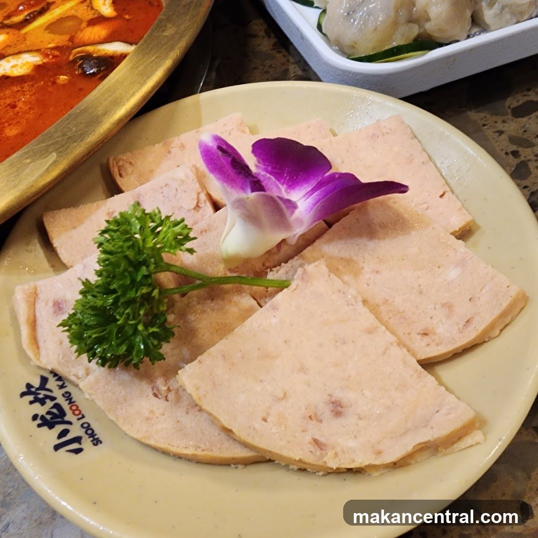 Sliced Ham with Garnish