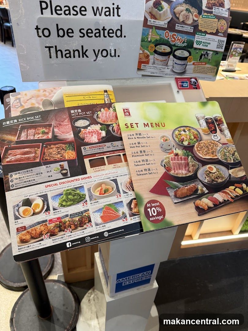 Restaurant Menus and Signage