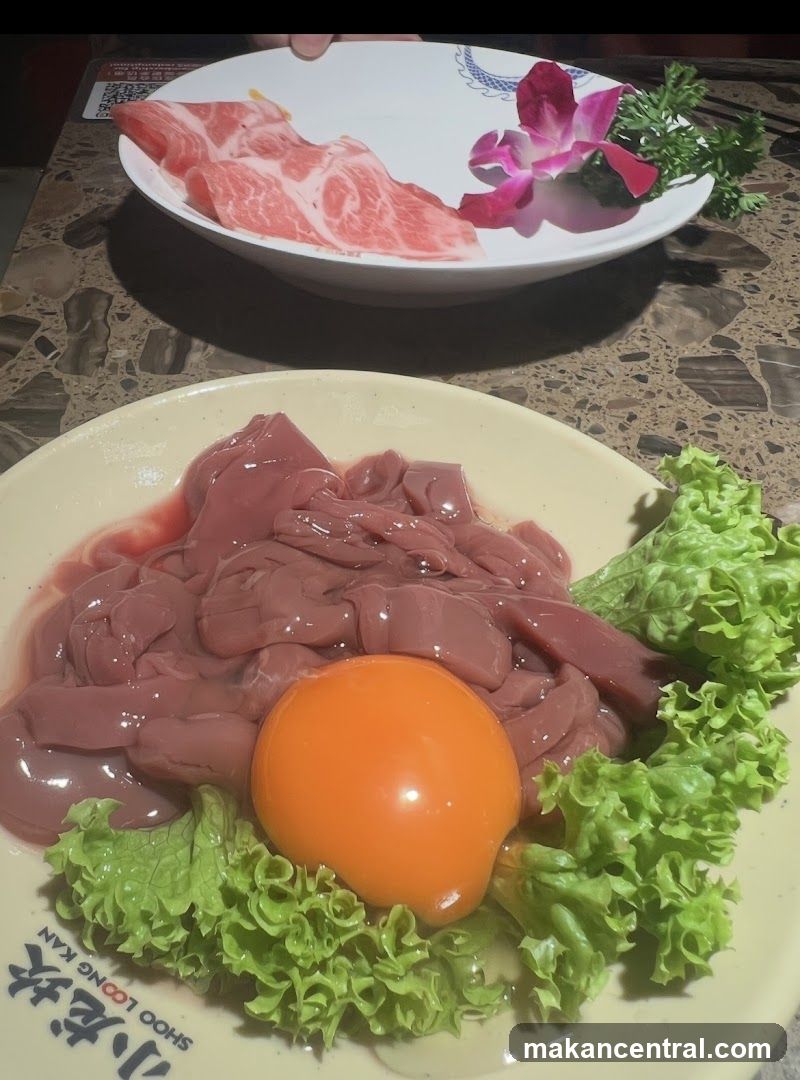 Raw Meat and Egg Dish