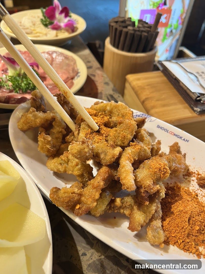 Fried Chicken with Seasoning