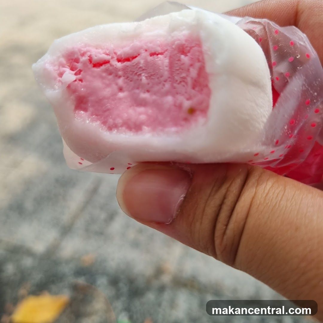Pink Ice Cream Mochi