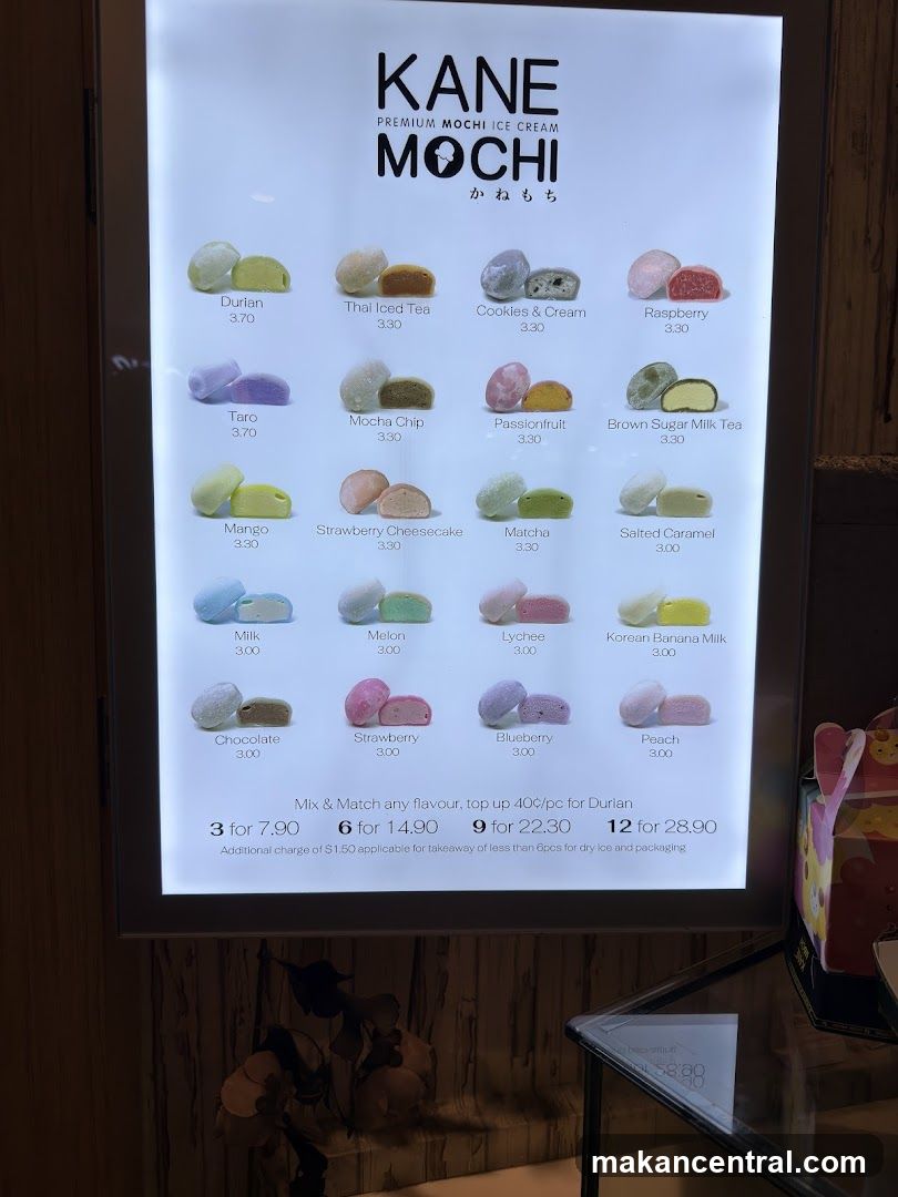 KANE PREMIUM MOCHI ICE CREAM