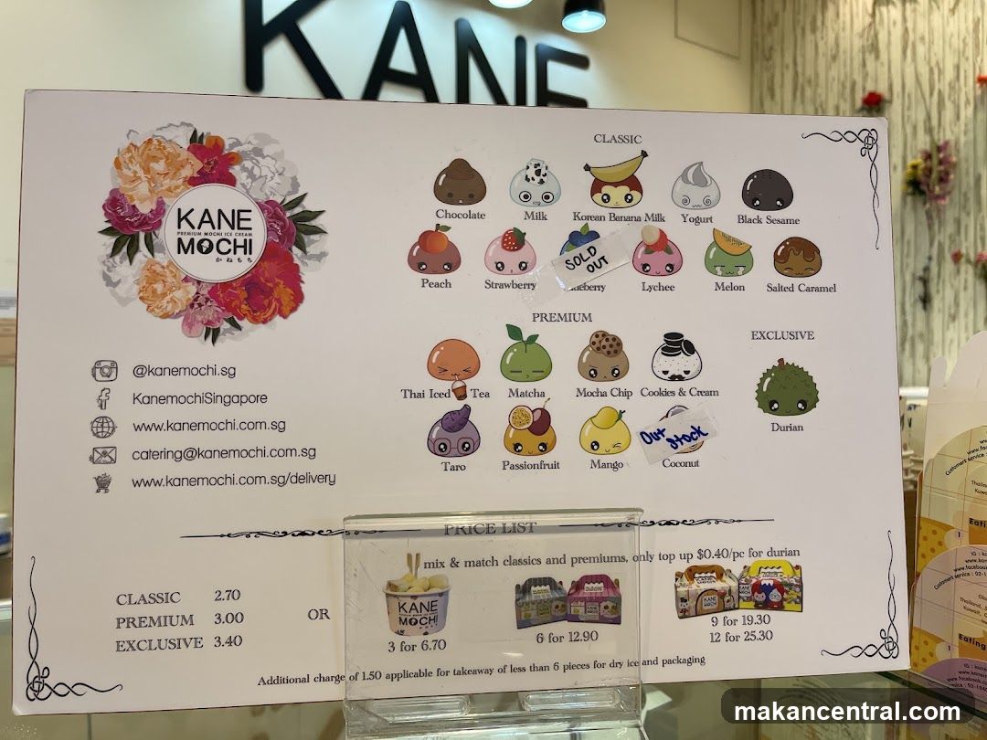 KANE MOCHI ICE CREAM