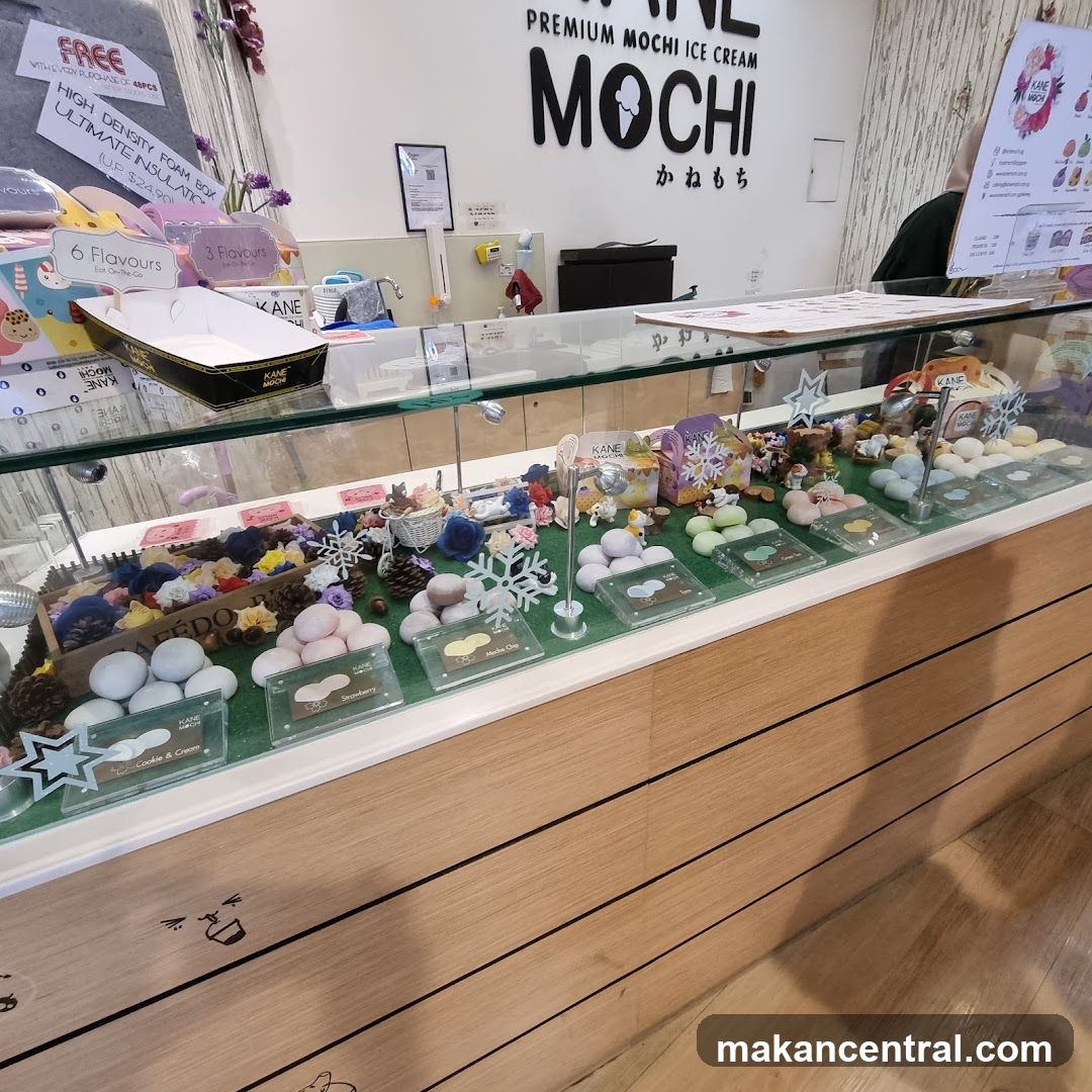 Mochi Ice Cream Display