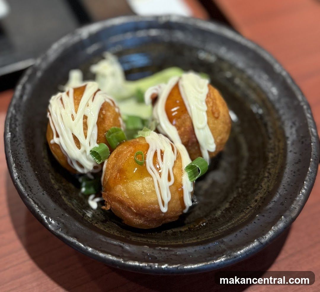 Takoyaki with Toppings