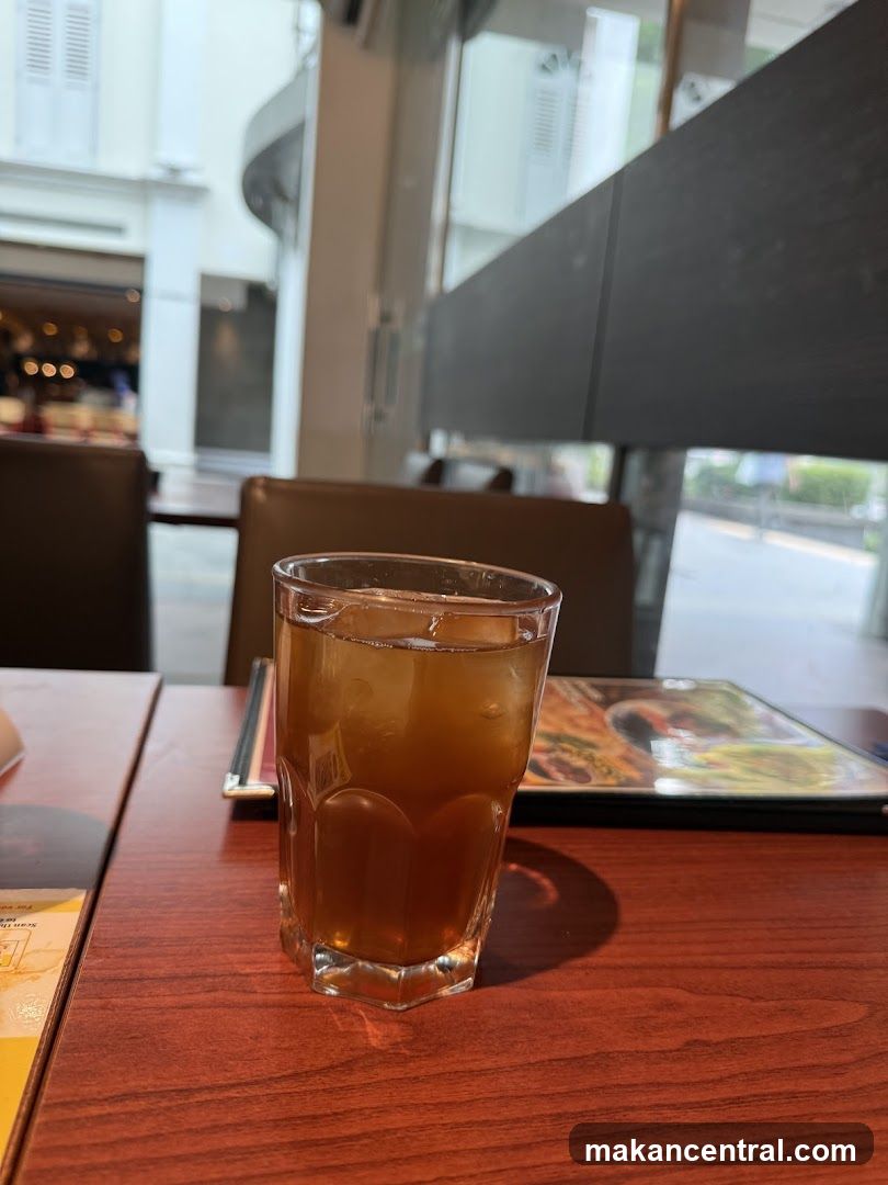 Iced Tea on Table