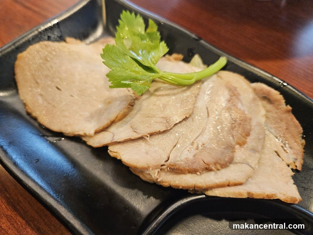 Sliced Pork Dish