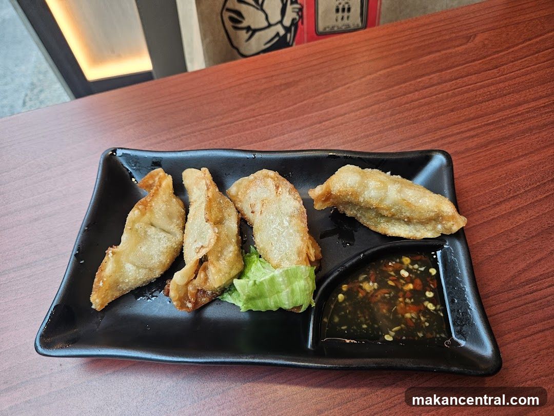 Fried Dumplings with Dipping Sauce