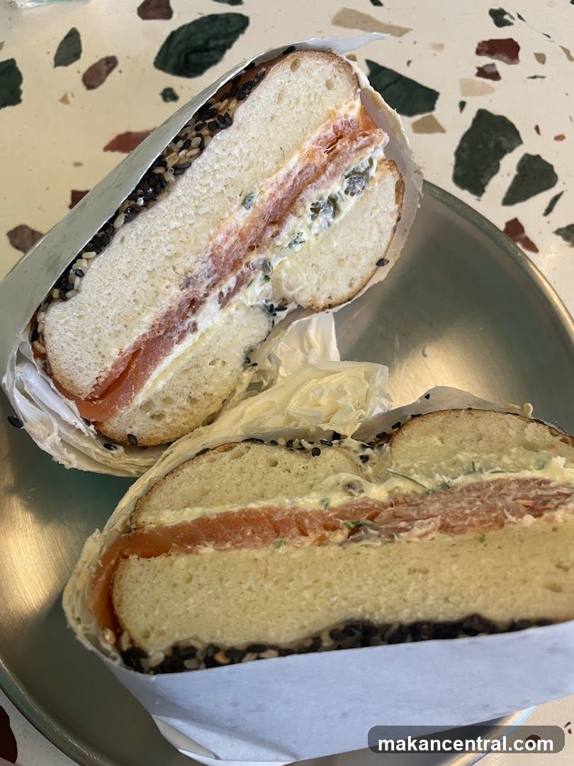 Smoked Salmon Bagel