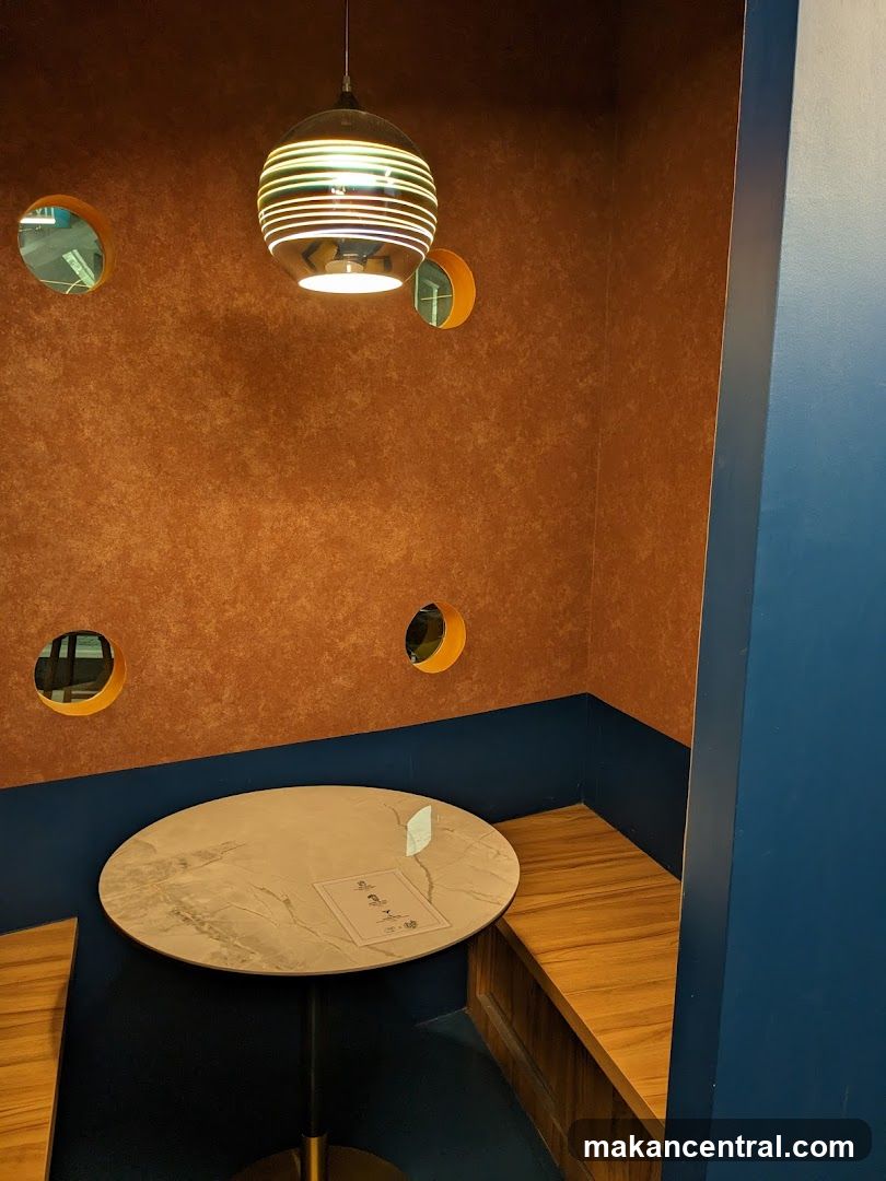 Cozy Booth Seating Area