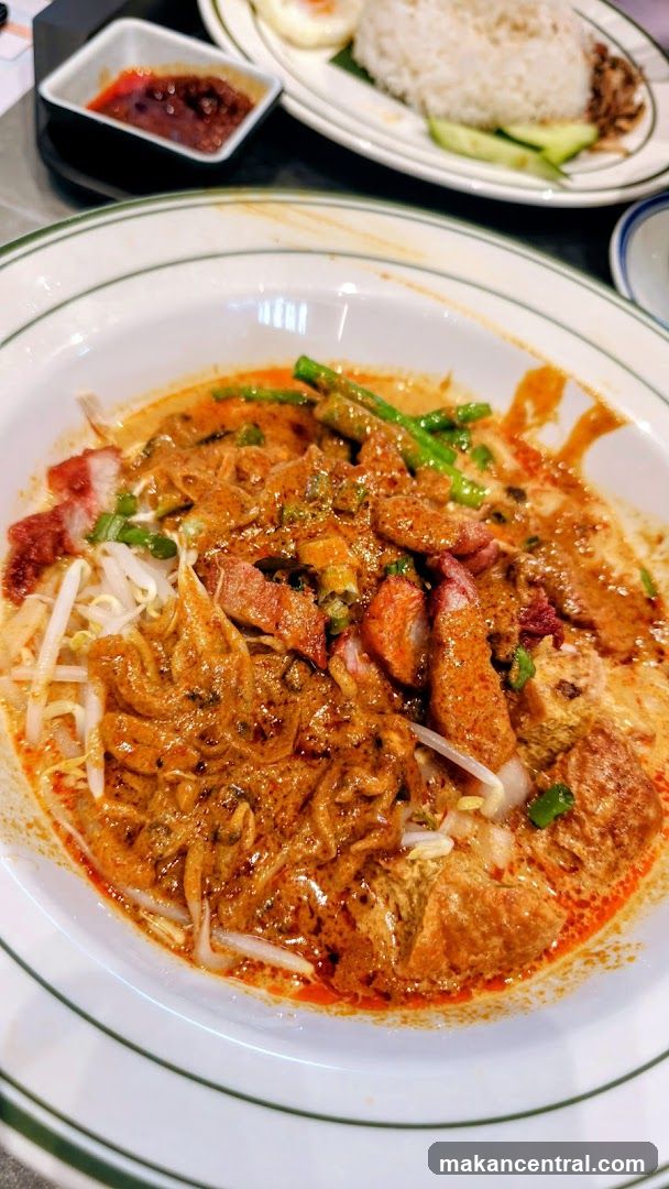 Curry Laksa with Char Siu