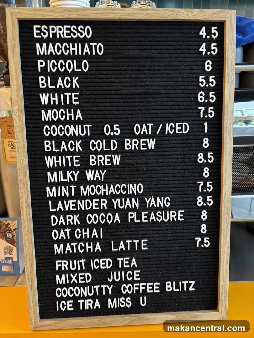Coffee Menu