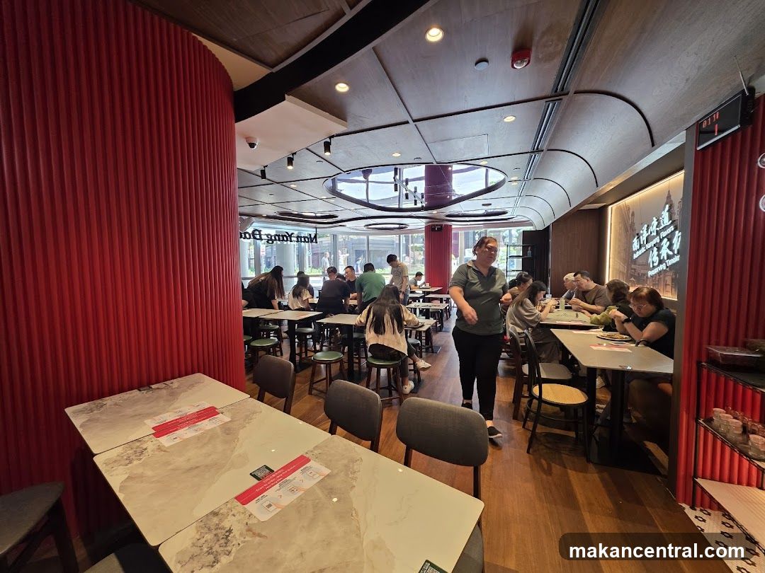 Restaurant Interior with Diners