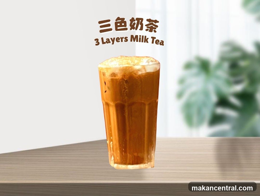 3 Layers Milk Tea