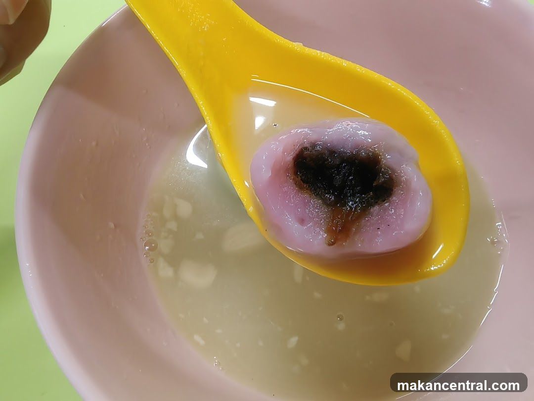 Dessert Ball in Broth