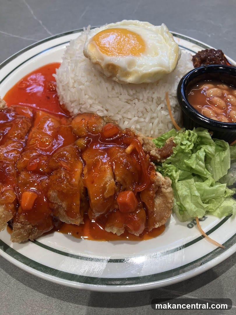 Sweet and Sour Chicken Rice