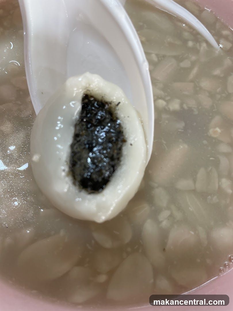 Black Sesame Tang Yuan