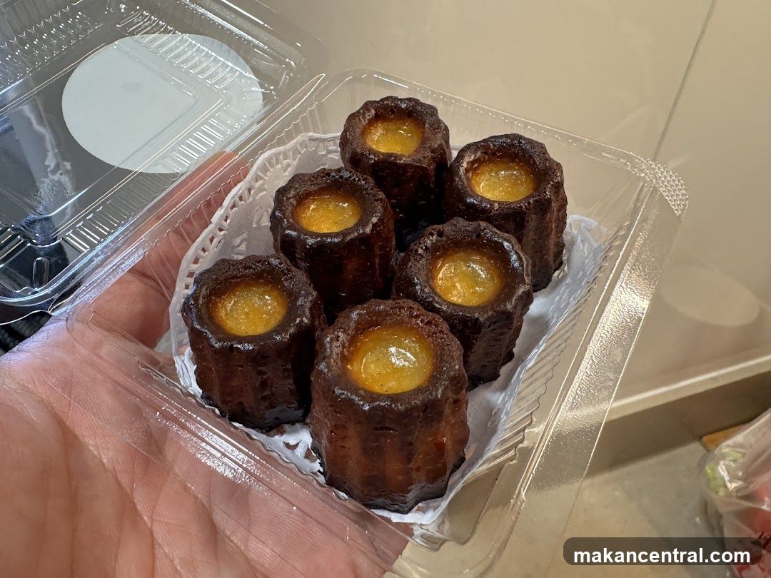 Canelés in a Container