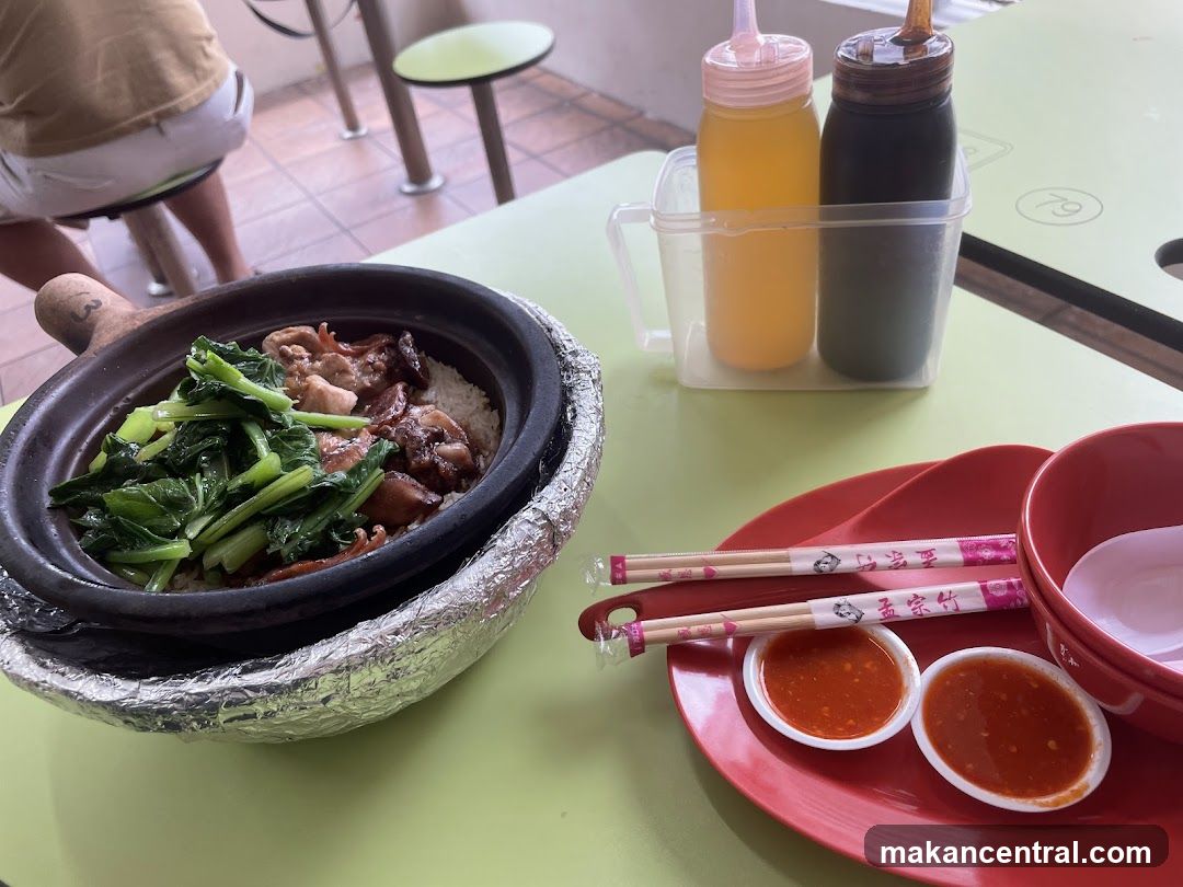 Claypot Rice with Vegetables