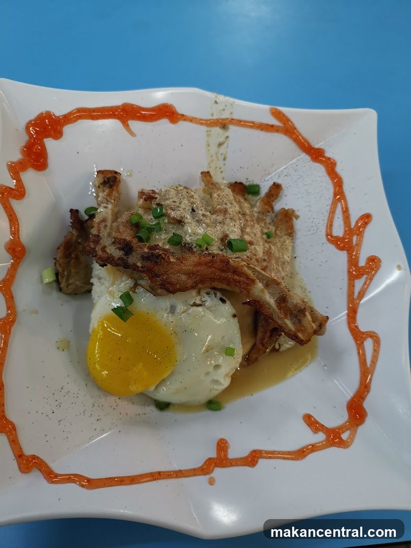Pork Chop Rice with Fried Egg