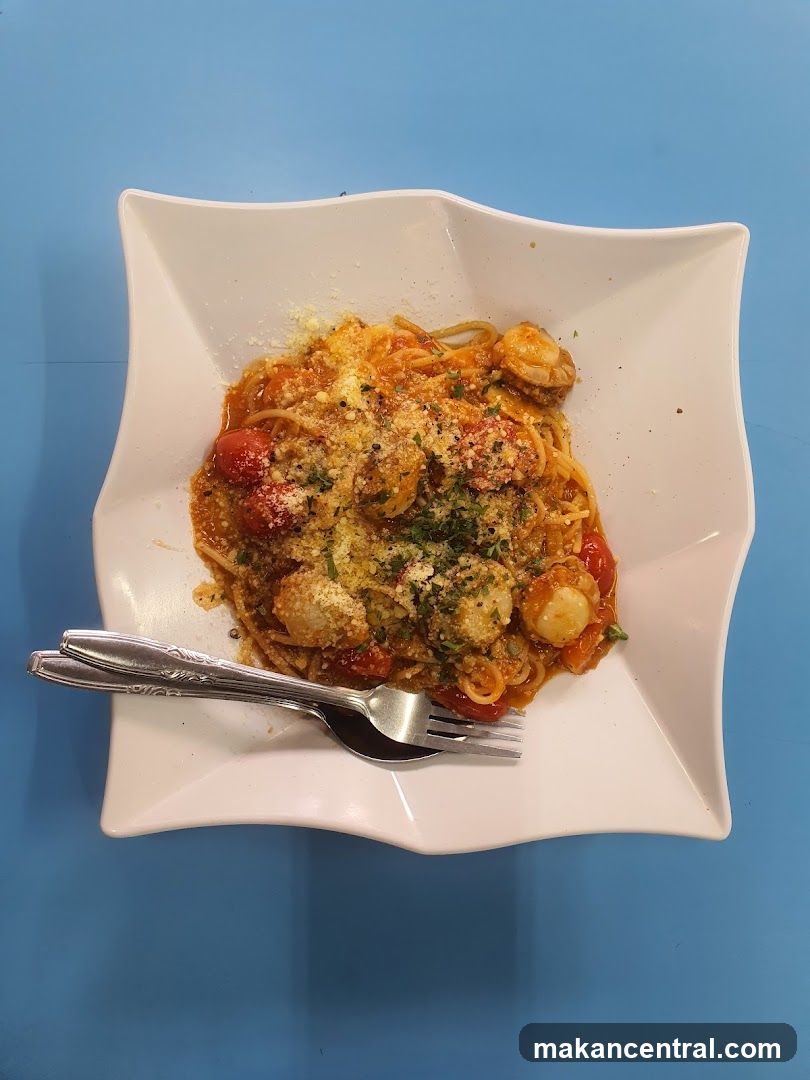 Scallop Pasta